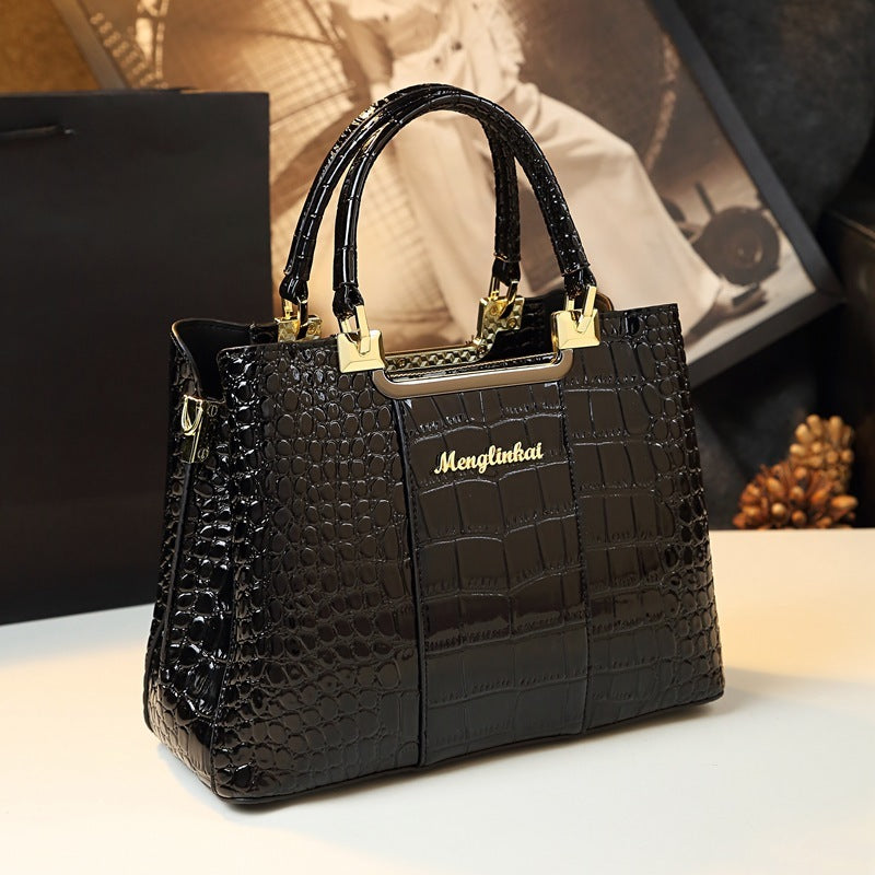Fashion Print Handbag – Light Luxury Style with Elegant Design