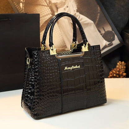 Fashion Print Handbag – Light Luxury Style with Elegant Design