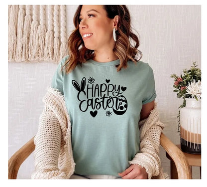 Happy Easter T-Shirt – Cute & Comfy Spring Tee for Easter Celebrations
