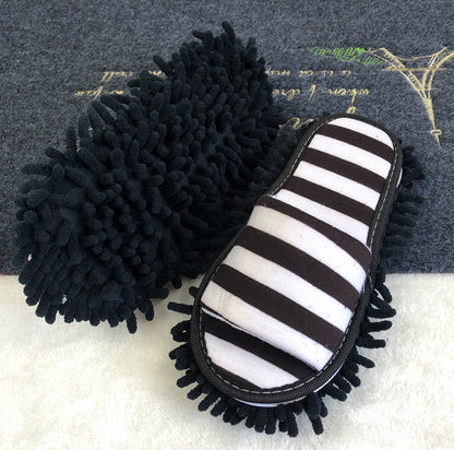 Lazy Floor Sweeping Slippers – Fun & Functional Home Cleaning Footwear