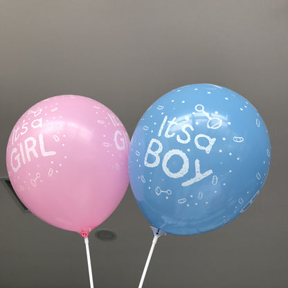 Gender Reveal Balloon – “Boy or Girl?” Party Decoration with Confetti for Baby Shower Reveal