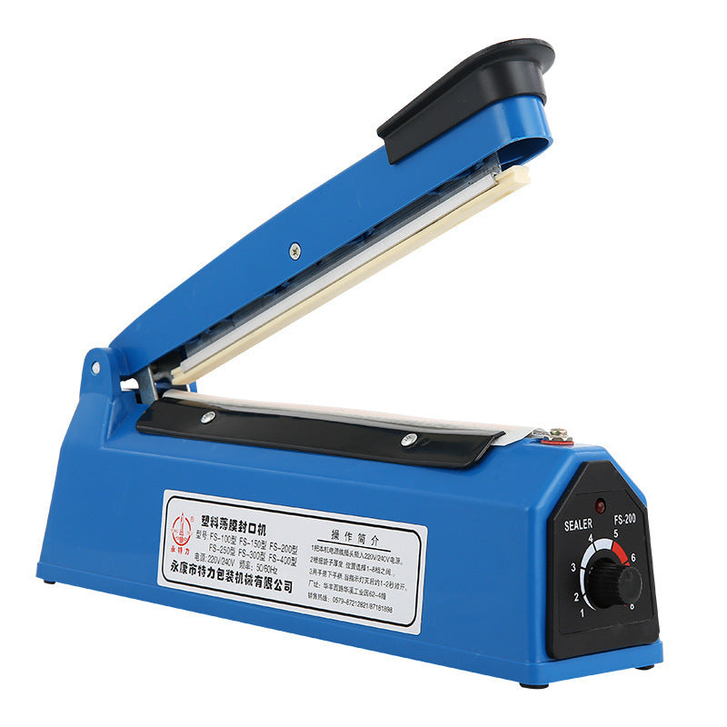 Heat Sealer Machine – Manual Impulse Sealer for Plastic Bags & Packaging