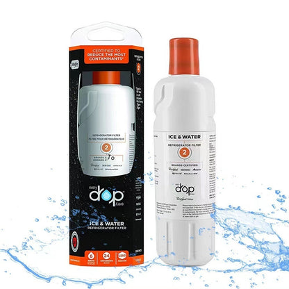 Refrigerator Water Filter Replacement – FILTERD2 Element for Clean, Fresh-Tasting Water