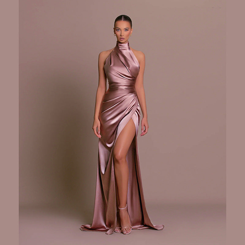 Sexy Vixen Halo Halter Dress