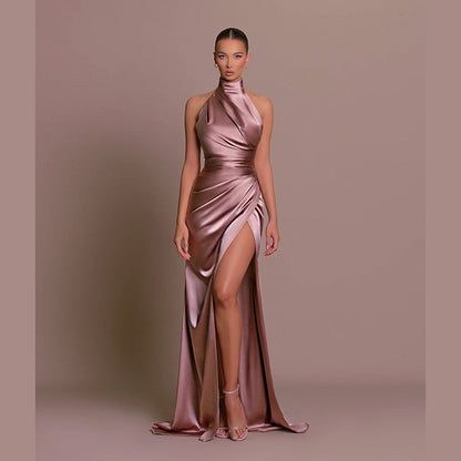 Sexy Vixen Halo Halter Dress