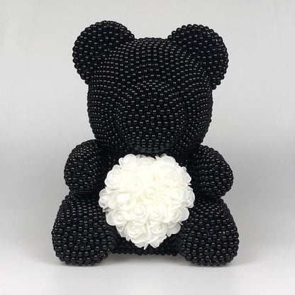 Pearl Foam Bear Decor