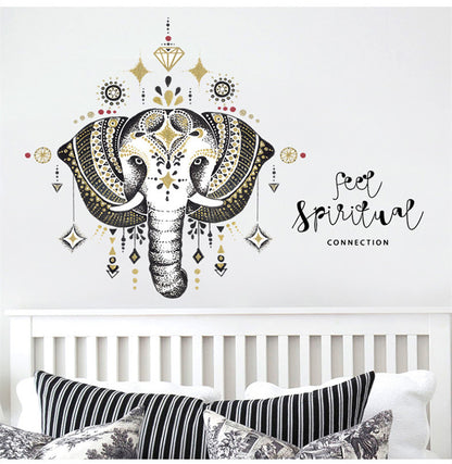 Elephant Wall Sticker – Creative Home & Nursery Wall Decoration