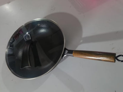 High Temperature Resistance Iron Wok Cooking Pan