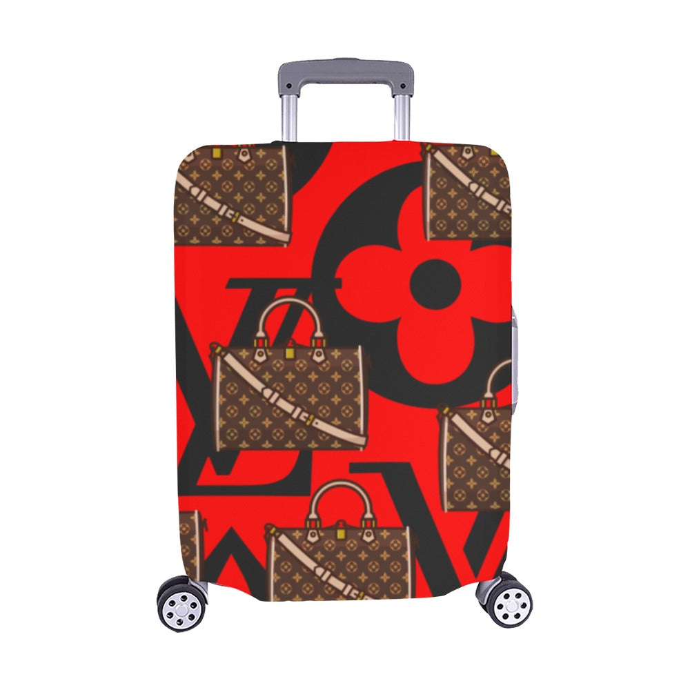 Monogram Luggage Cover (22"-25") – Custom Stretchable Suitcase Protector