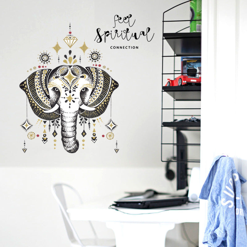 Elephant Wall Sticker – Creative Home & Nursery Wall Decoration