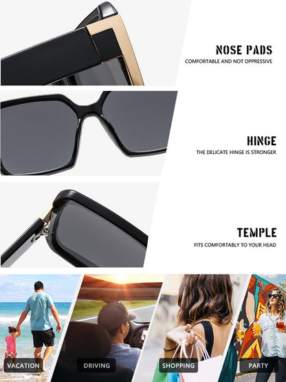 Retro Luxury Sunglasses – Fashionable Outdoor Eyewear