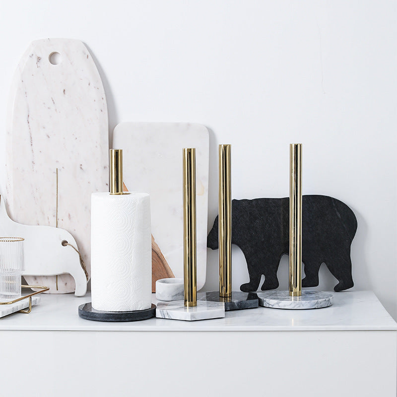 MarbellaGrip – Marble Kitchen Roll Holder