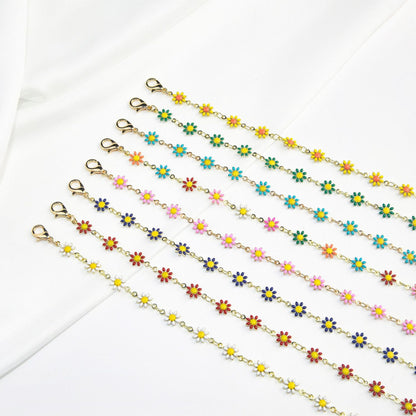 Fashionable Little Daisy Anklet