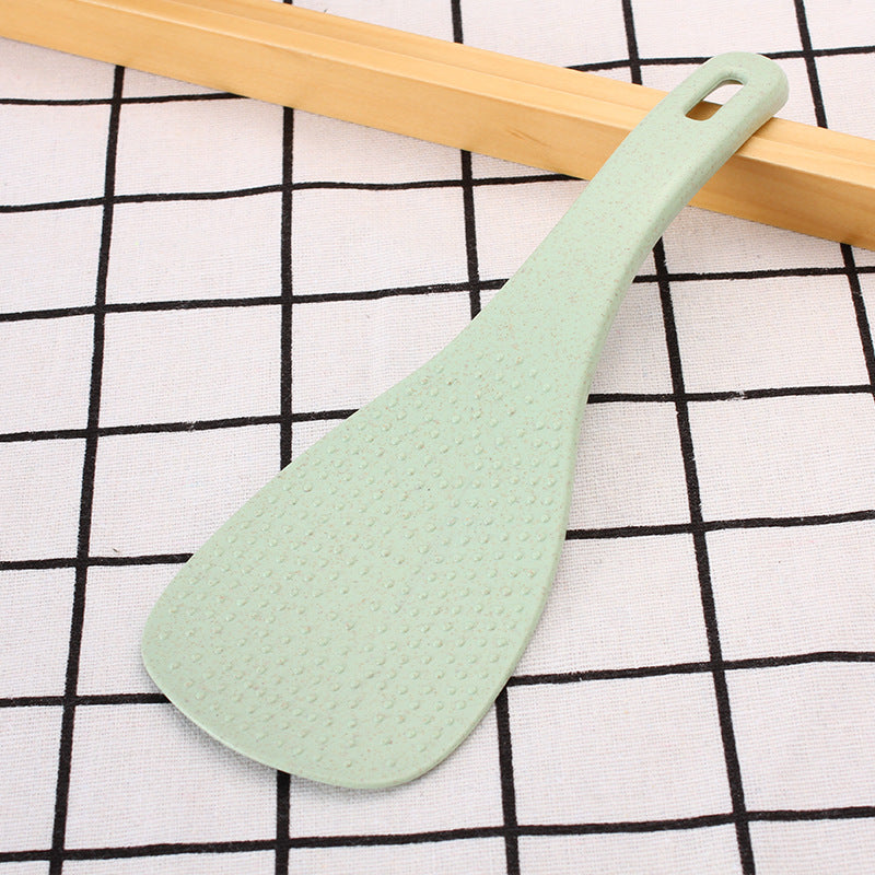 Creative Wheat Straw Rice Spoon – Eco-Friendly Non-Stick Spoon for Kitchen Use
