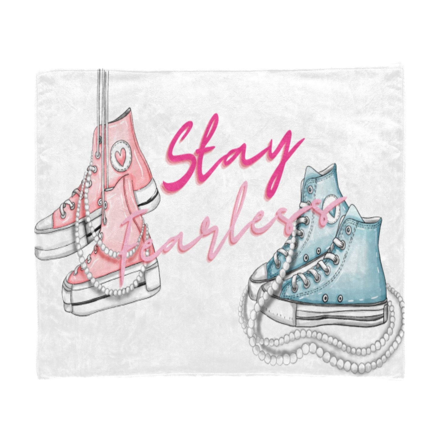 Ultrasoft Stay Fearless Microfleece Blanket 60" x 50"