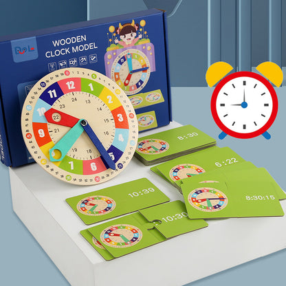TimeTrek – Three-Needle Learning Clock for Kids