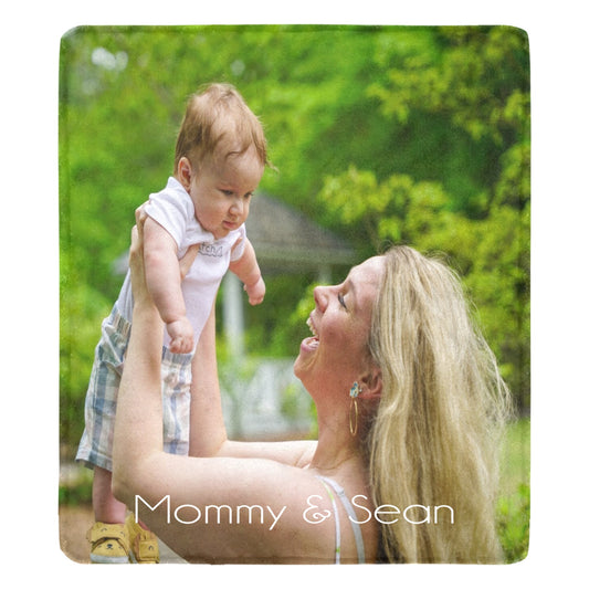 Mommy & Son Keepsake Ultrasoft Microfleece Blanket 70" x 80"