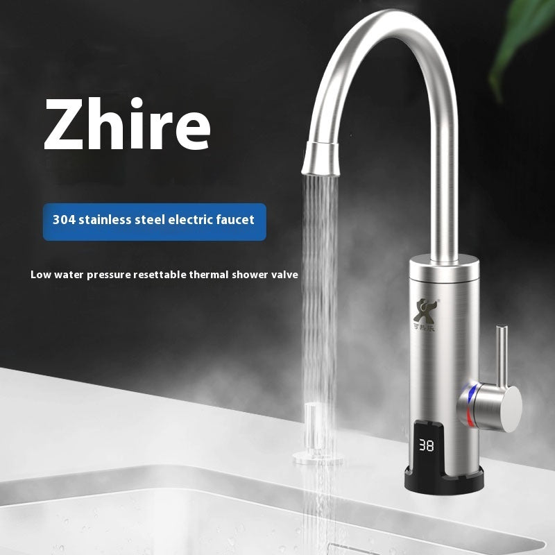 AquaStream Touch – Stainless Steel Electric Kitchen Faucet
