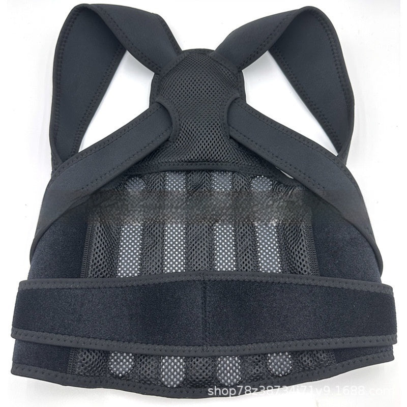 Breathable Mesh Posture Corrector – Invisible Back Straightener & Shoulder Support