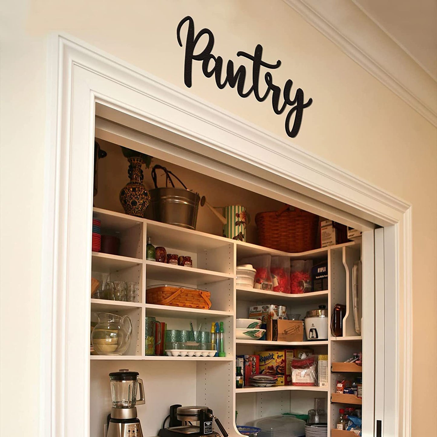 Pantry Metal Wall Decor