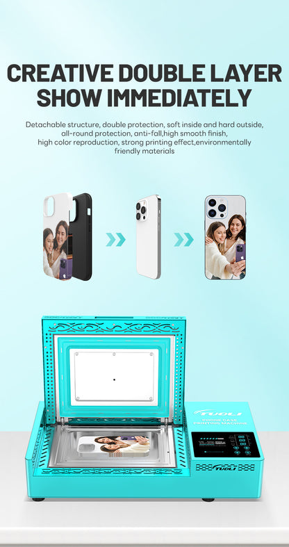 Phone Case Heat Transfer Machine – Shell Printing Press for Custom Phone Case Sublimation