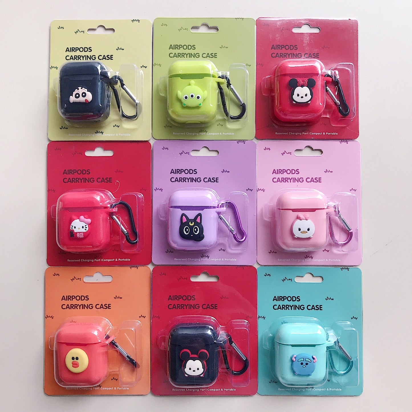 Cute Cartoon Silicone Case