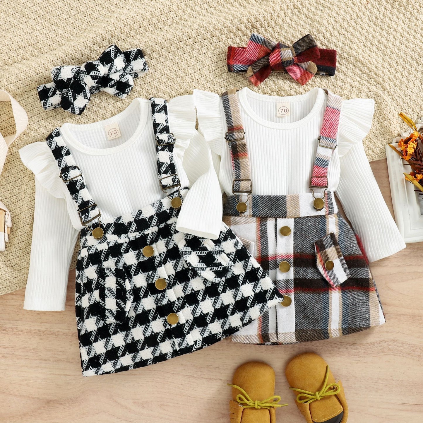 Fashion 2-Piece Printed Skirt Set