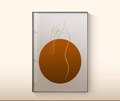 Botanical Canvas Wall Art – Plant Leaf Prints for Home Décor