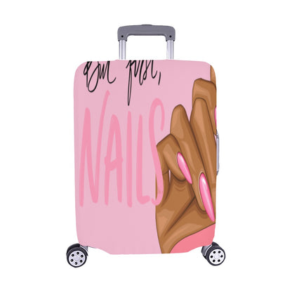 But First Nails Luggage Cover 22'-25"