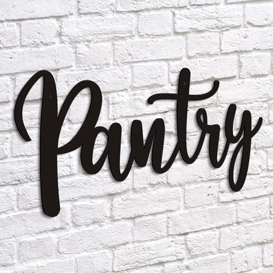 Pantry Metal Wall Decor