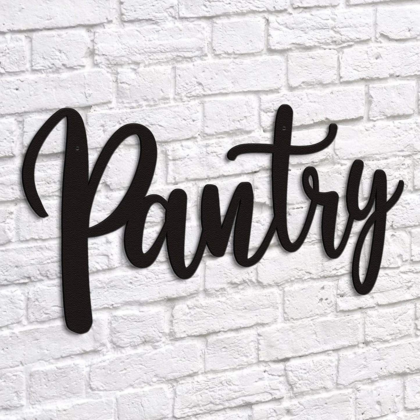 Pantry Metal Wall Decor