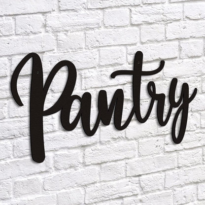 Pantry Metal Wall Decor