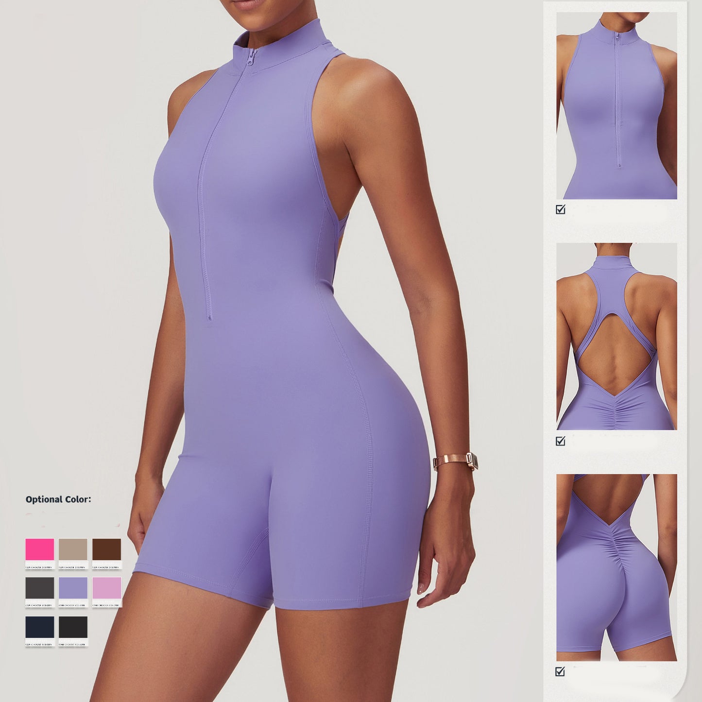 Sleeveless Yoga Bodysuit