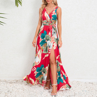 Fleur Essence V-Neck Dress
