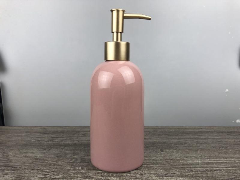 Bathroom Creative Ceramic Perfume Shower Gel Bottle