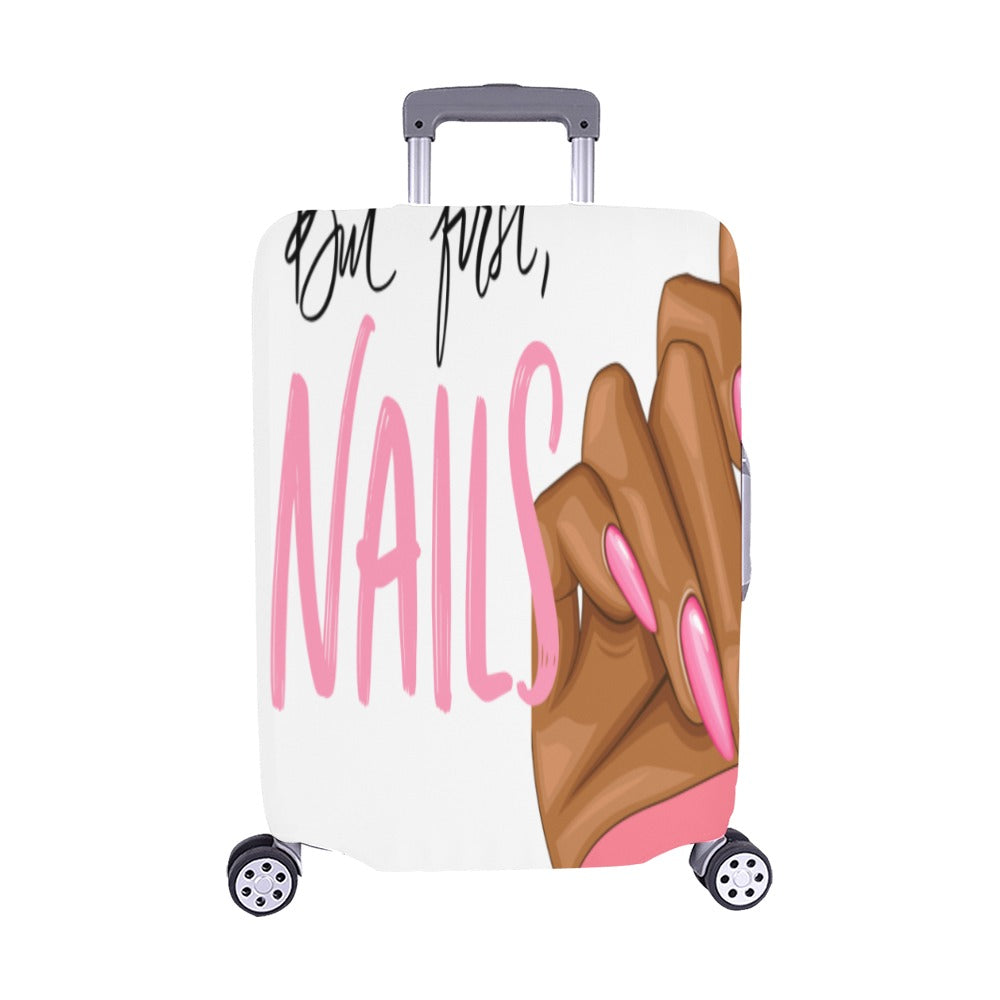 But First Nails Luggage Cover 22'-25"