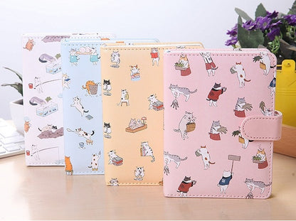 Creative Cartoon Notebooks – Magnetic Buckle Journals & School Supplies