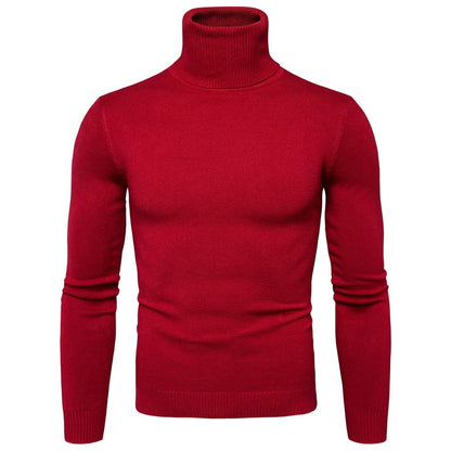 Men’s Thermal Turtleneck Sweater – Winter Warm Slim Fit Pullover