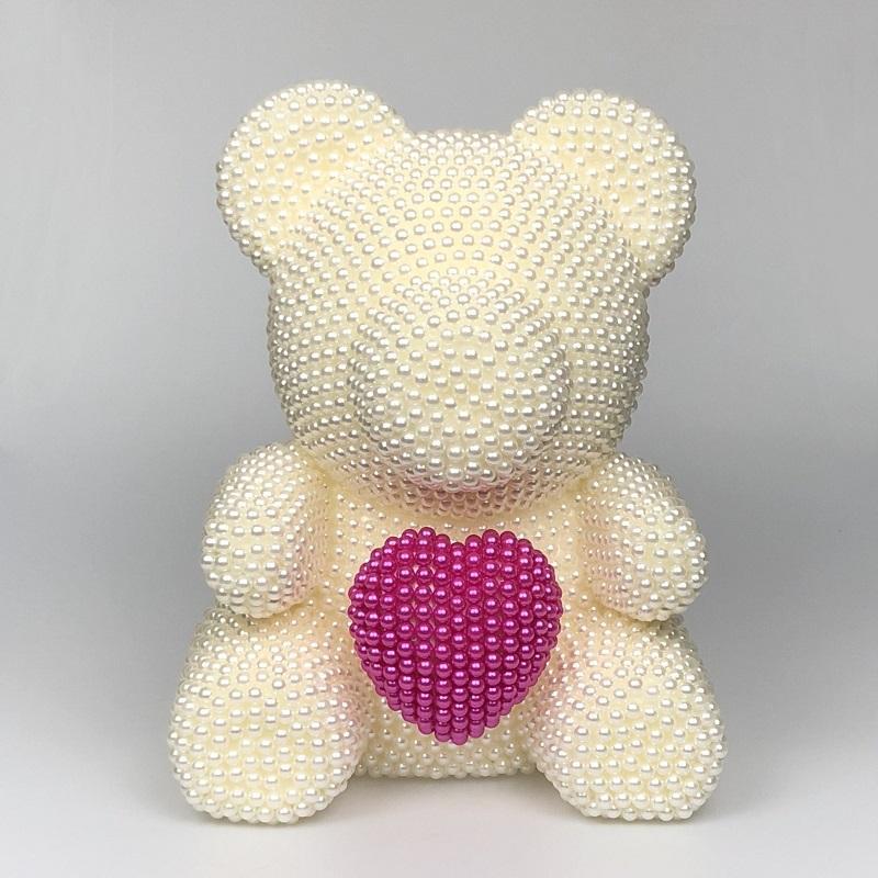 Pearl Foam Bear Decor