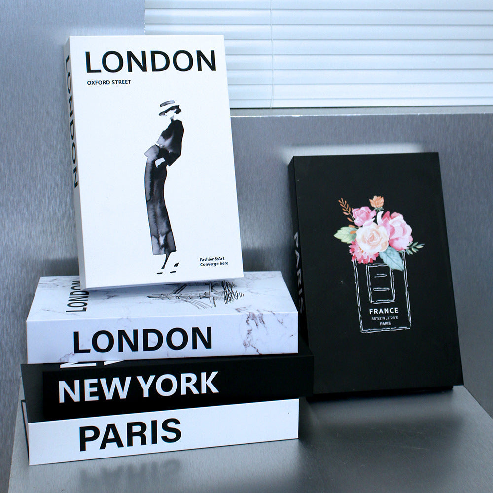 Fashion Decorative Prop Books – Simple Style Magazine Ornaments for Home or Office
