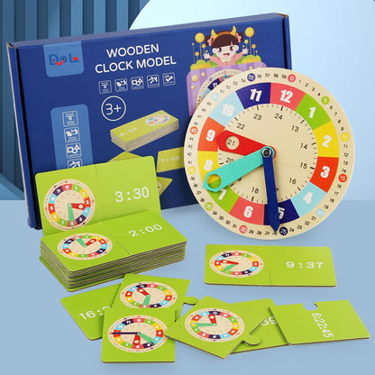 TimeTrek – Three-Needle Learning Clock for Kids