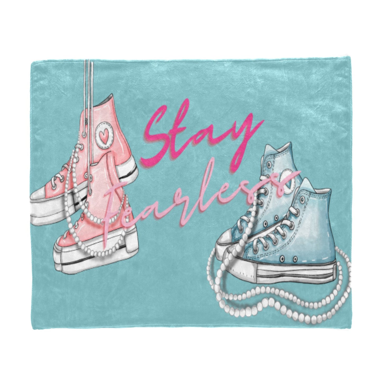 Ultrasoft Stay Fearless Microfleece Blanket 60" x 50"