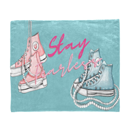 Ultrasoft Stay Fearless Microfleece Blanket 60" x 50"