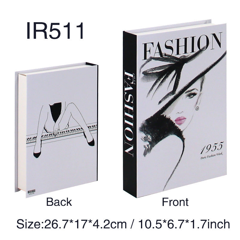 Fashion Decorative Prop Books – Simple Style Magazine Ornaments for Home or Office