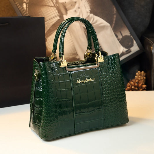 Fashion Print Handbag – Light Luxury Style with Elegant Design