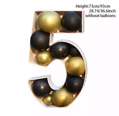 Giant Birthday Balloon Box – Decorative Balloon-Fill Display for Birthday Parties