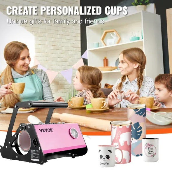 VEVOR Mug Heat Press Machine – 11–30oz Tumbler & Cup Sublimation Press