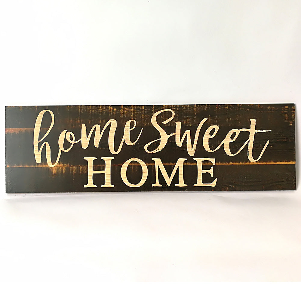 "Home Sweet Home" Decorative Sign – Cozy Home Décor Accent