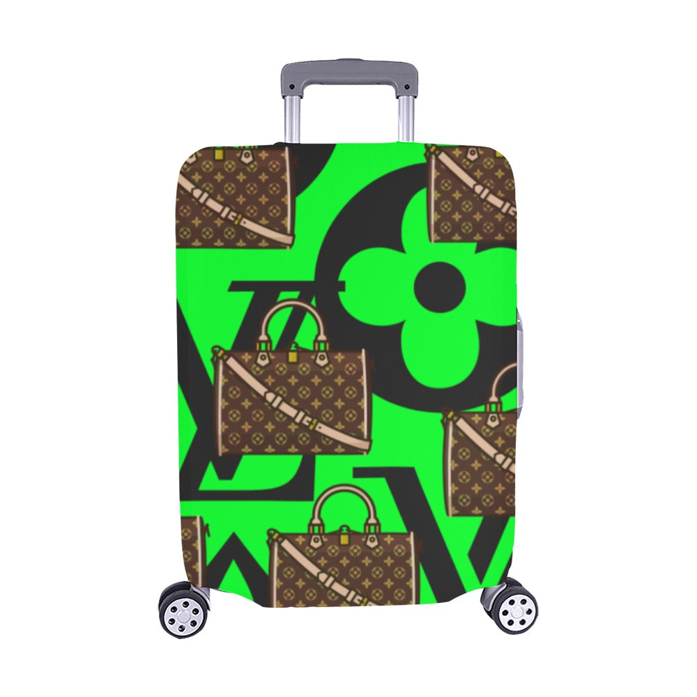 Monogram Luggage Cover (22"-25") – Custom Stretchable Suitcase Protector