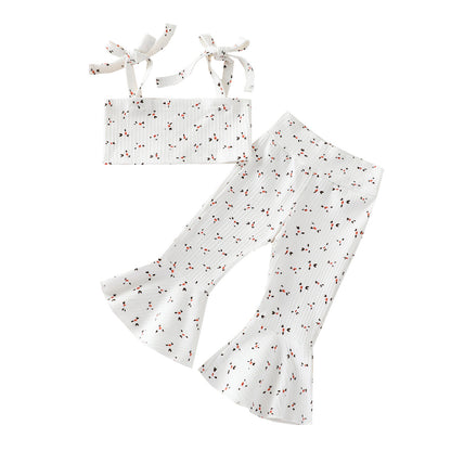 Summer Fashion Girls Floral Set